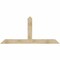 Ekena Millwork Portland Rough Sawn Timber Gable Bracket, Douglas Fir, 84"W x 38"H x 6"D x 6"F, 11/12 Pitch GBW084X38X0606POR00RDF - alternate 1
